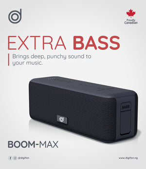 BoomMax Siri Enabled Bass Control Smart Speaker - digifon
