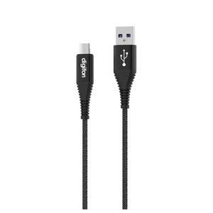 digifon USB-A to Type C for Charging & Data transfer (2M)